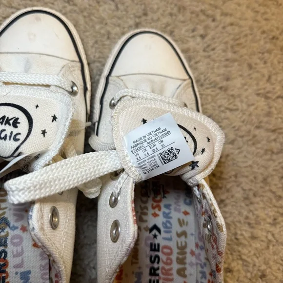 Converse Chuck Taylor All Star Mystic World Low Top Lace Up Canvas Sneaker 8.5 - Picture 9 of 12